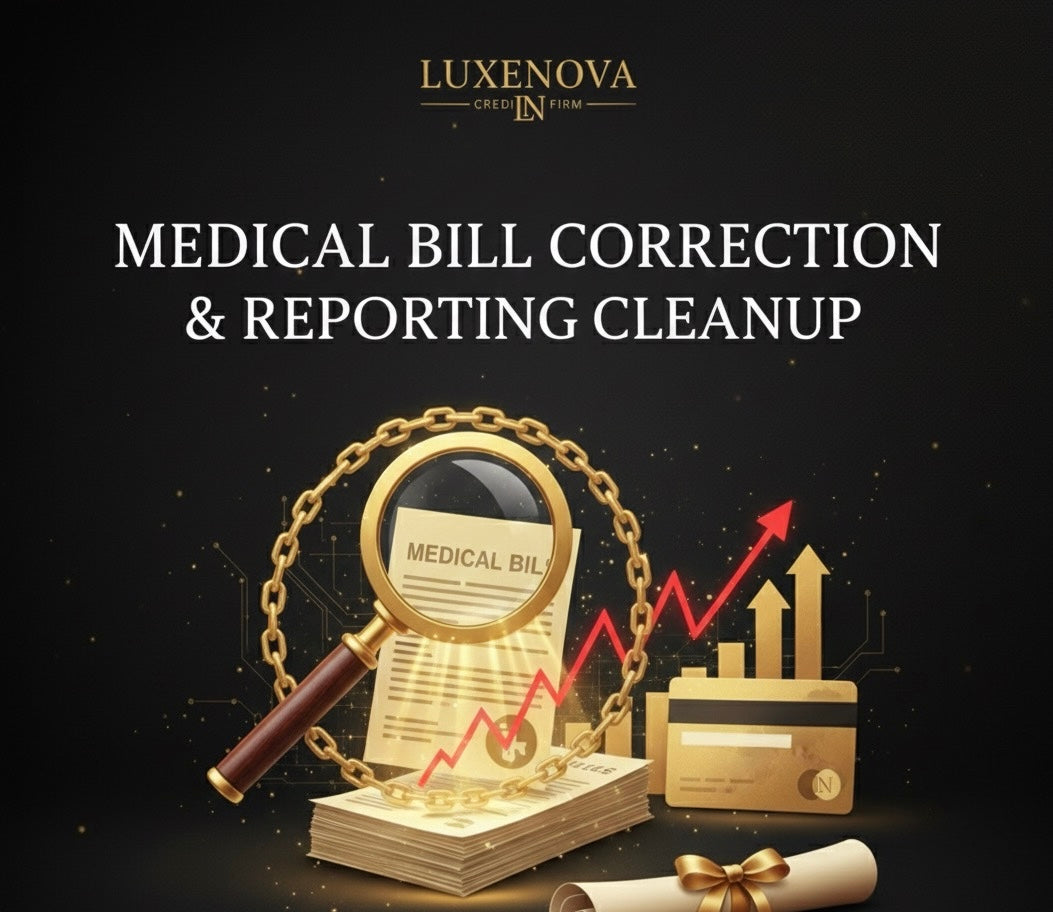 DIY Medical Bill Correction & Reporting Cleanup