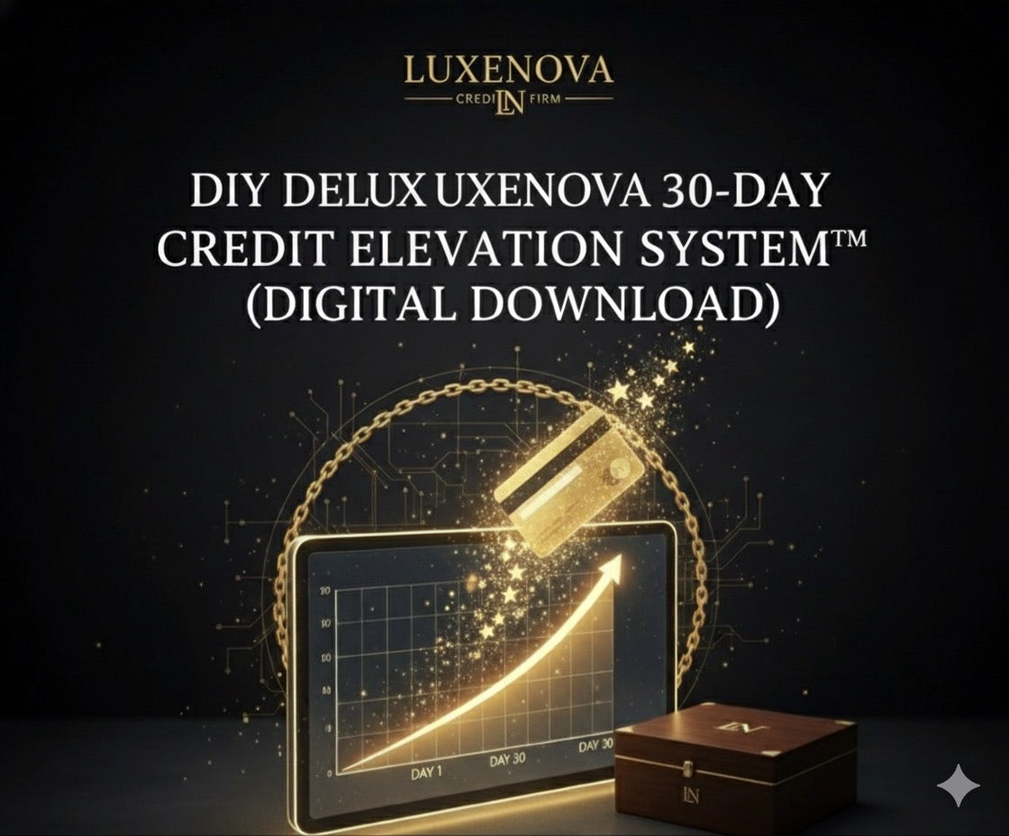 DIY Deluxe 30-Day Credit Elevation System™